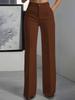 Pantaloni Eleganti da Donna 2025 a Vita Alta, Modellanti, Gamba Dritta