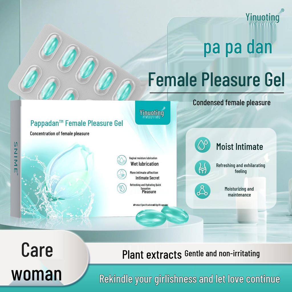 Yinuoting Intimate Love Pa Pa Capsule: Sexual Pleasure Enhancement Gel and Lubricant.