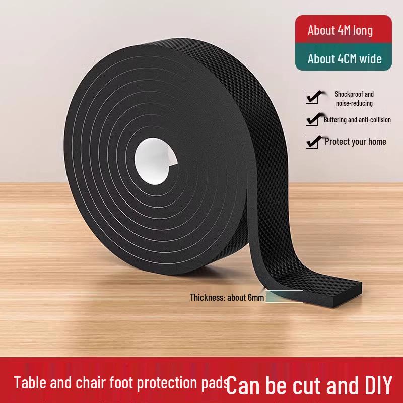 Silent Foot Pads: Anti-Slip, Wear-Resistant Rubber Silicone Covers for Dining Chair and Sofa Legs To Protect Wood Floors