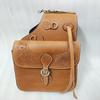 Beautiful Leather Western Trail Tooling Carving Horse Saddle Bag Horse Riding Saddle Bag.