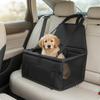 Portable Pet Reinforced Anti-Collapse Construction, Padded, Car Seat with Mesh