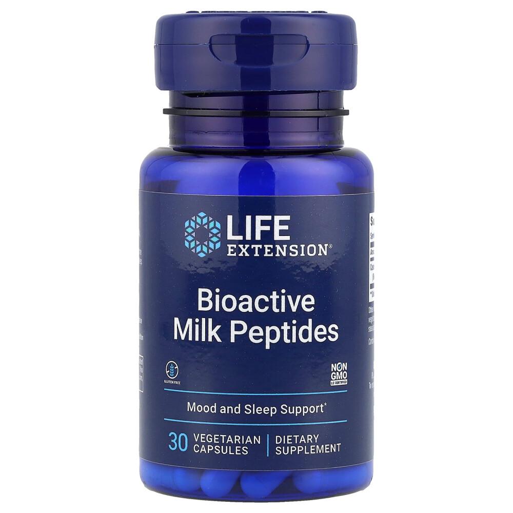 Life Extension Bioactive Milk Peptide Veggie Capsules, 30 Count