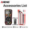 ANENG SZ202 Digital Multimeter Tester Tools 1999 Counts Buzzer AC/DC Voltage Tester 10A Current Meter Resistance Capacitor NCV