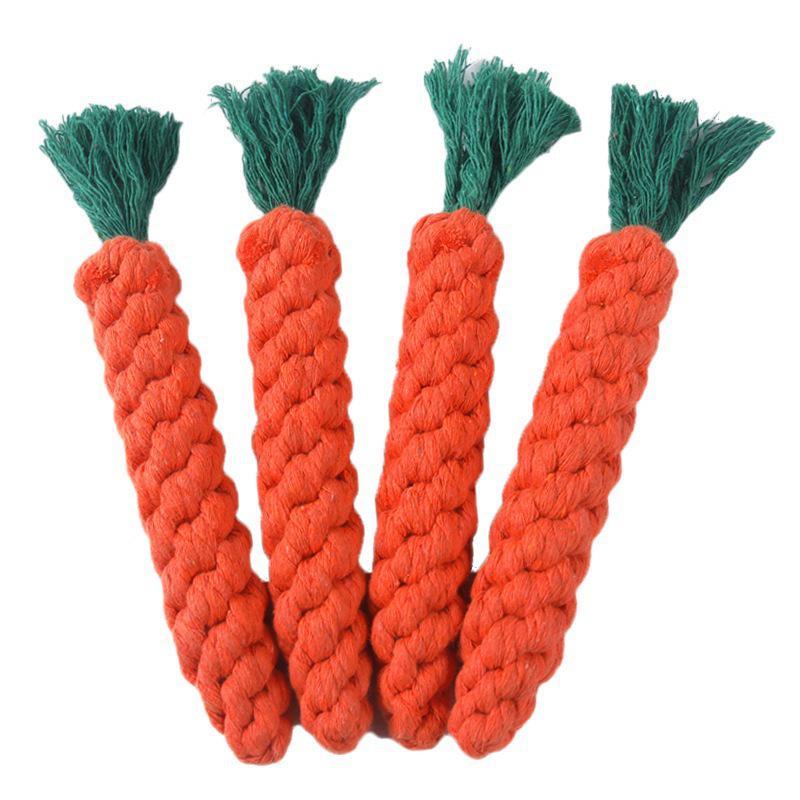 Durable Dog Chew Cotton Rope Knot Toy Set