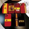 Spanien Flagge Handyhülle Für iPhone 17, 16,15,14,13,12,11 Plus,Pro Max, Andere Weiche Schwarze Hülle