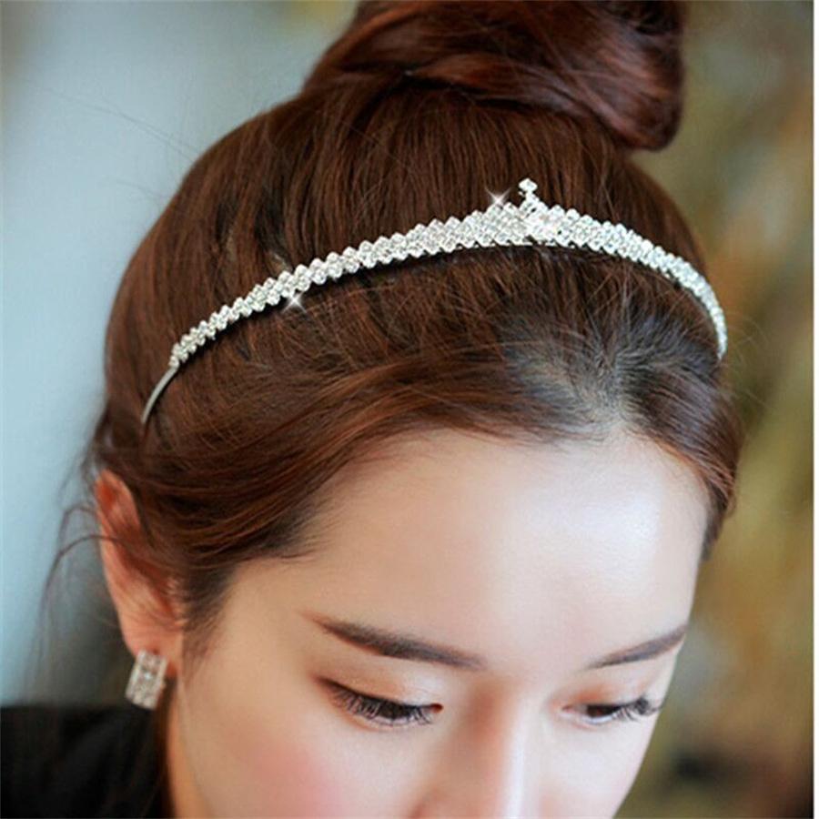 New Korean Exquisite Princess Crystal multilayer Headband Children Girls Love Bride Prom Wedding Party Accessories Jewelry Gifts