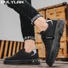 Oulylan Four Seasons Sulfide Shoes Men's Walking Sports Shoes Flat Soles Versatile Men's Shoes New Men's Casual Sports Shoes