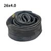 ZTTO 1pcs Fat Bicycle Tube 20x3.0 20x4.0 26x4.0 Bike Inner Tube For Snowmobiles Bicycles A/V Black Tyre