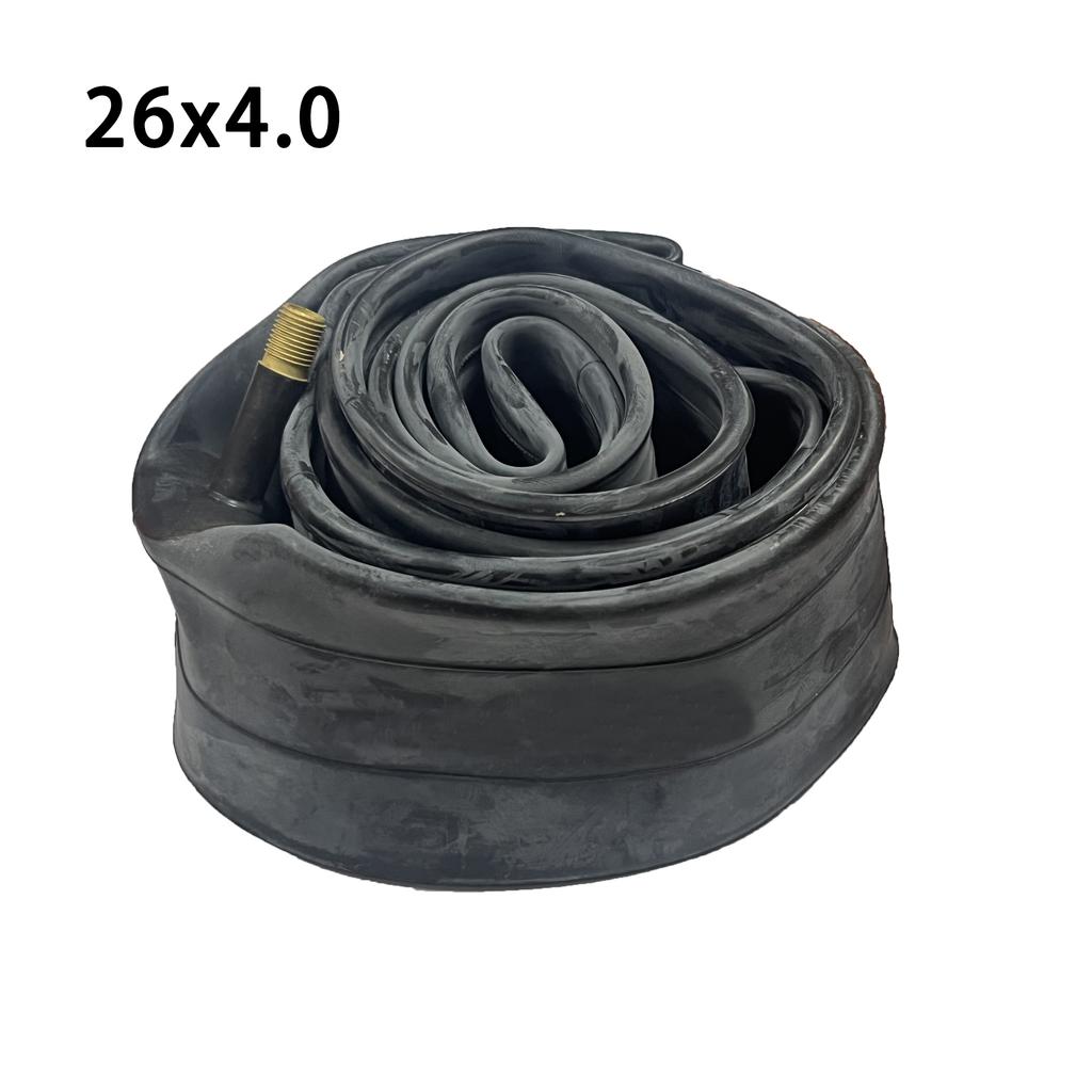 ZTTO 1pcs Fat Bicycle Tube 20x3.0 20x4.0 26x4.0 Bike Inner Tube For Snowmobiles Bicycles A/V Black Tyre