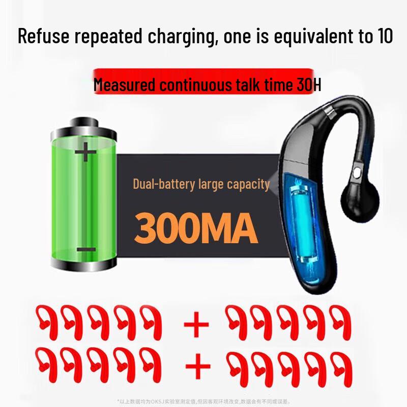 OKSJ FC6 Ear-Hook Bluetooth Headset