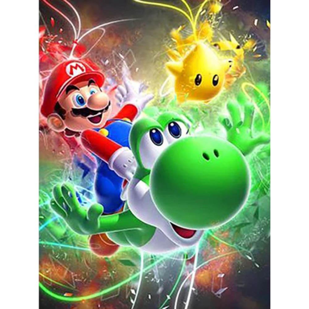 Disney Diamond Painting Pokemon Super Mario Pikachu Hello Kitty Home Decoration Full Square&Round Mosaic Embroidery Cross Stitch