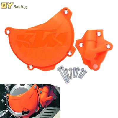 Kupplung Abdeckung Wasserpumpe Schutz Protector Öl Tankdeckel Für KTM 250 350 SXF EXCF XCF XCFW Freeride SECHS TAGE SX-F EXC-F XCF-W