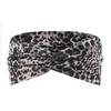 Retro Kariertes Florales Strick-Schweißabsorbierendes Yoga-Stirnband - Breites Outdoor-Haaraccessoire