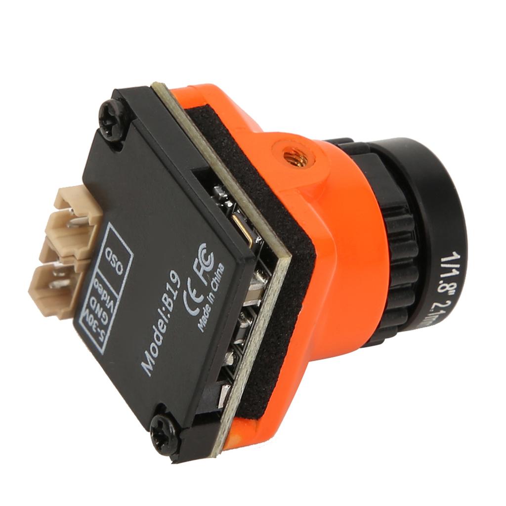 FPV Camera High Definition 1500TVL 2.1MM Lens OSD for FPV Quadcopter Drone Orange