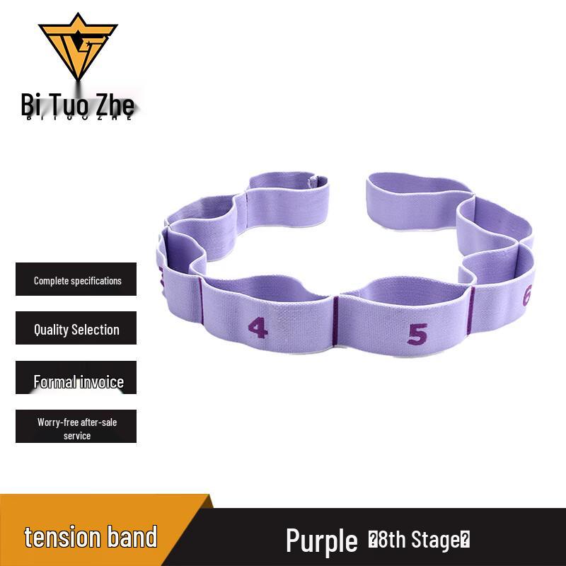 Numbered High-Elastic Fitness Resistance Band