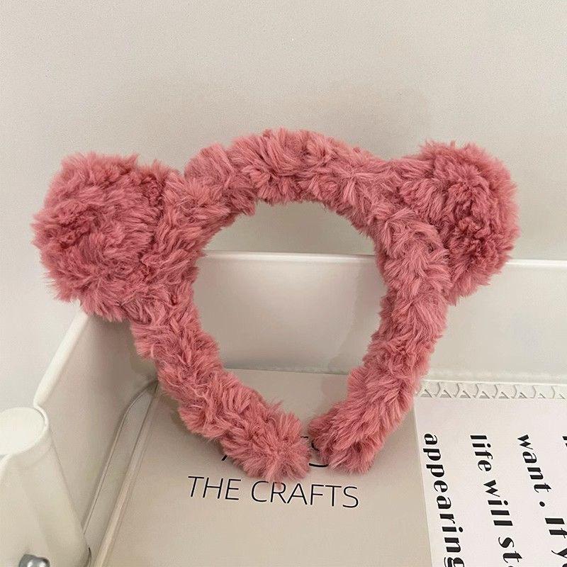 Adorable 2024 Cartoon Hair Tie & Plush Headband Set for Women - Cute Hair Accessories & Gift