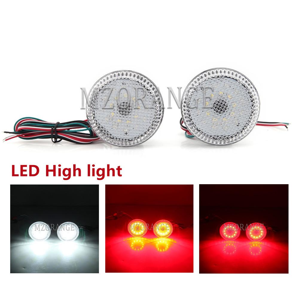 Tail Rear Bumper Reflector Light Brake Lamp For Toyota Corolla 2007 2008 2009 2010 For Nissan Qashqai/Trail Accessories Auto