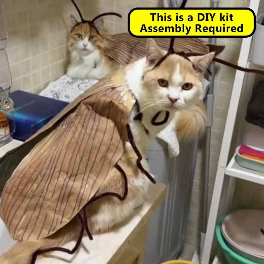 Katze Kakerlake Kleidung, Vliesstoff, Draht, Handgefertigte DIY Materialtasche