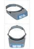 Head-Mounted Magnifying Glass with Four Replaceable Lenses for Phone Repair & Cross-Stitch