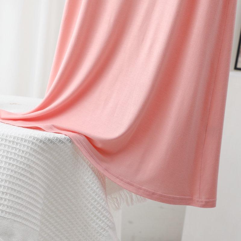 Women's Plus Size Modal Tank Dress - Loose A-line for Spring/Summer