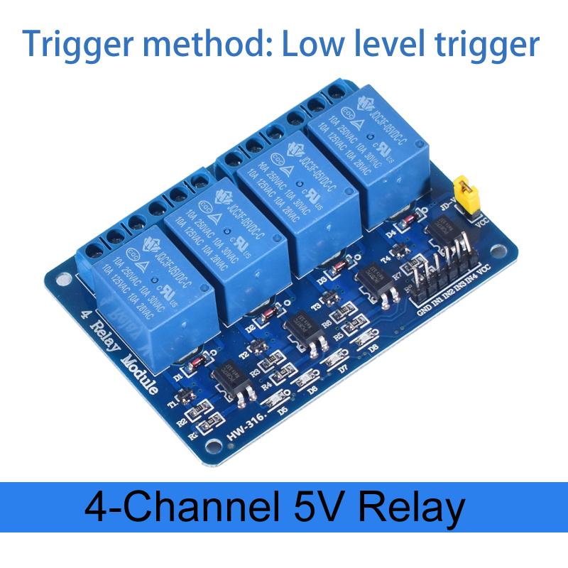 DC 5V 12V 24V 1 2 4 6 8 kanálový reléový modul štít s optočlenem / spouštěčem vysoké a nízké úrovně pro Arduino Raspberry