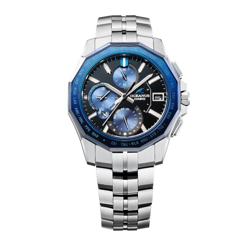 Casio Orologio Analogico al Quarzo da Uomo Resistente all'Acqua 100M OCW-S6000-1A