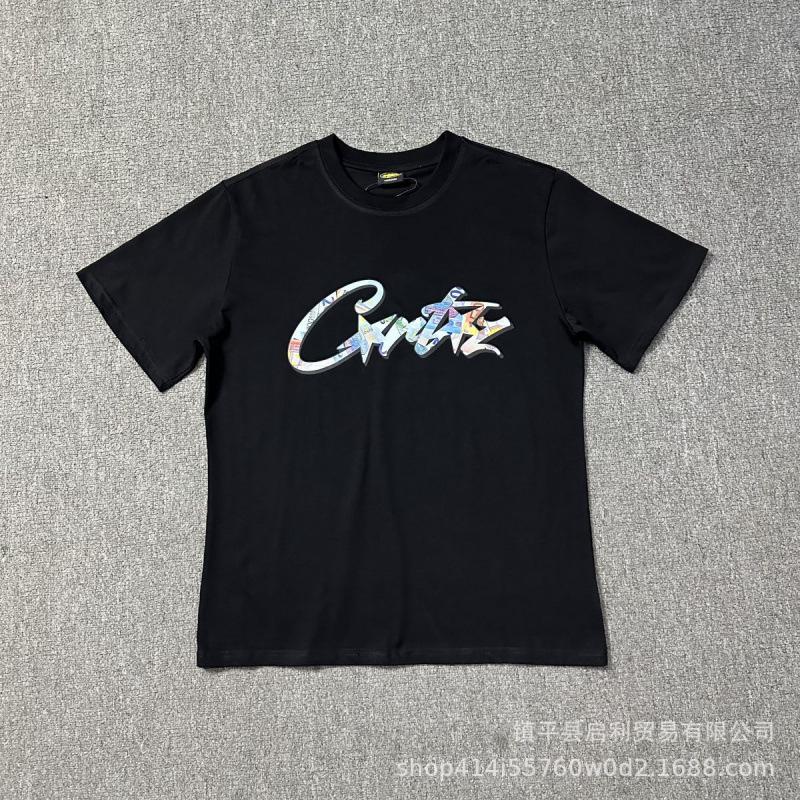 New High Street Corteiz Alcatraz Fun Letter Print Men's and Women's Casual Short Sleeve T-Shirt