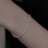 Lindon Zirkon-Armband, Schmuck, geometrische Perlen-Kettenglieder-Armbänder, modisches feines Hochzeitsgeschenk für Freundin und Frauen