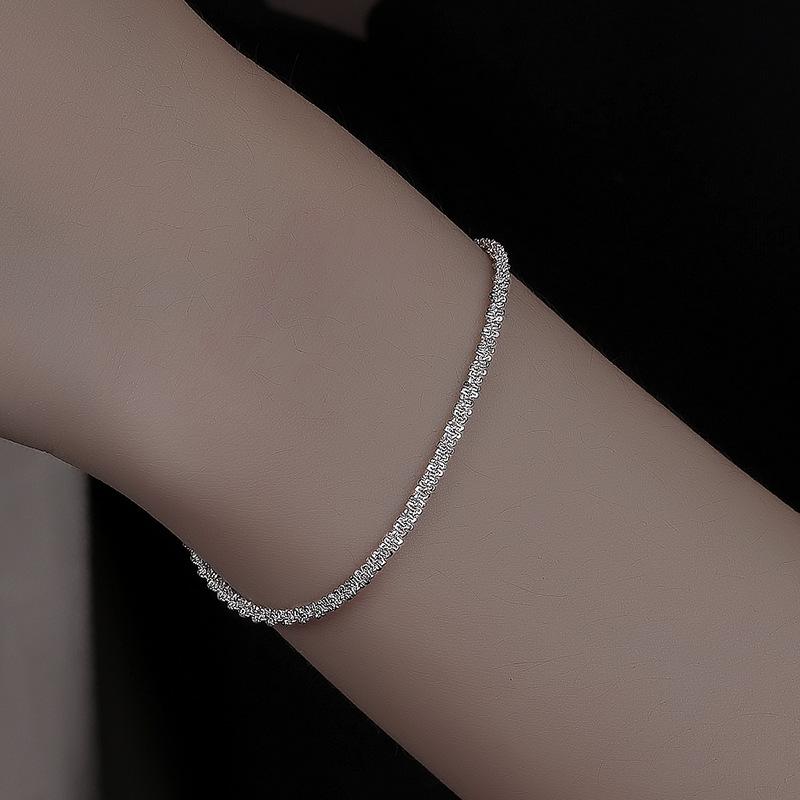 Lindon Zirkon-Armband, Schmuck, geometrische Perlen-Kettenglieder-Armbänder, modisches feines Hochzeitsgeschenk für Freundin und Frauen