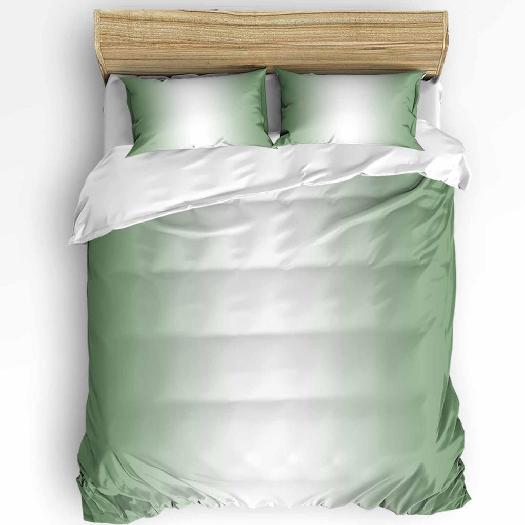 Stereo Abstract Line Gradient Red 3pcs Bedding Set For Double Bed Home Textile Duvet Cover Quilt Cover Pillowcase