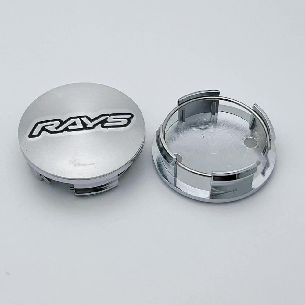 

4pcs/Set 57mm 50mm Rays Logo Emblem Badge Car wheel Center Caps Rim Hub Dust Cover Wheel Hubcaps Replace Car Styling Accessories Rays Badge&4pcs 57mm Wheel Caps