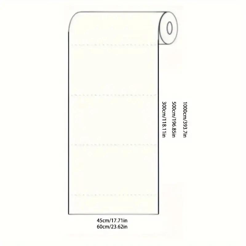 1 role plastová elektrostatická ochranná fólie na stěnu – vodotěsná, olejotěsná, snímatelná fólie na kuchyň, dlaždice