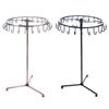 Hooks Earrings Rack Rotating Home Decoration Display Stand Jewelry Storage Rack Desktop Organizer