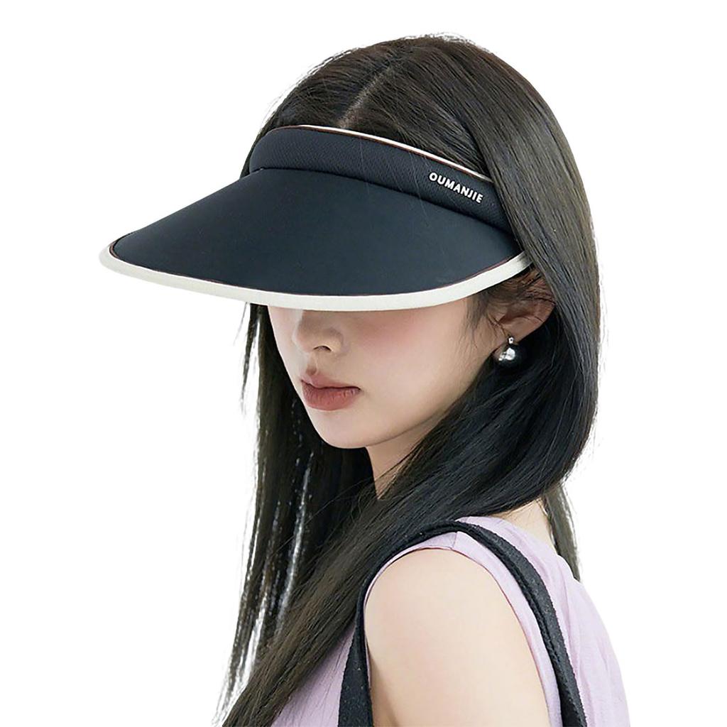 Sun Visor for UV Cool To the Sun Sweat Small Sun Does Not Fly Summer Number [Lhyxuuk] Women, Protection, Touch, Protection, Absorbent, Face, Cap, Hat,