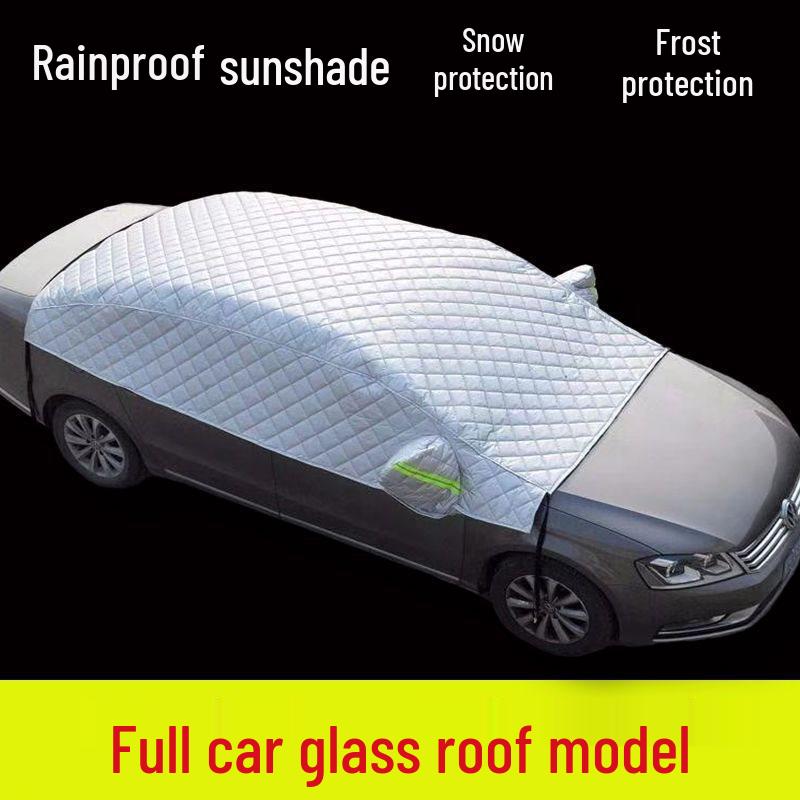 Universal Car Snow & Sun Shield: Frost, Rain, and UV Protector for Windshields