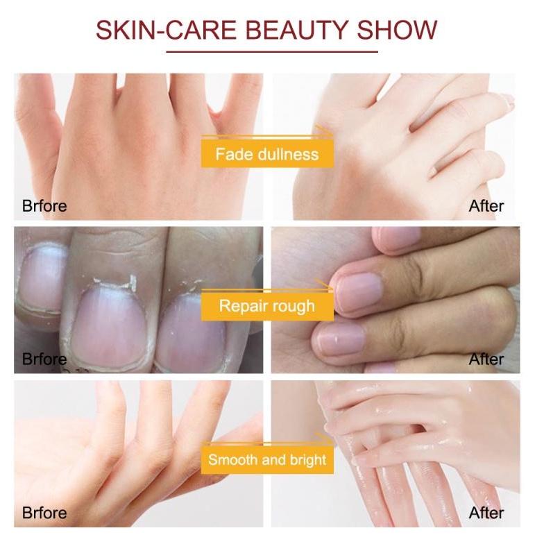 Nicotinamide Tender Cat Claw Hand Mask Nawilżająco-nawilżająca maska ​​wybielająca Złuszczająca martwy naskórek Maska do rąk z siary Produkty do pielęgnacji skóry