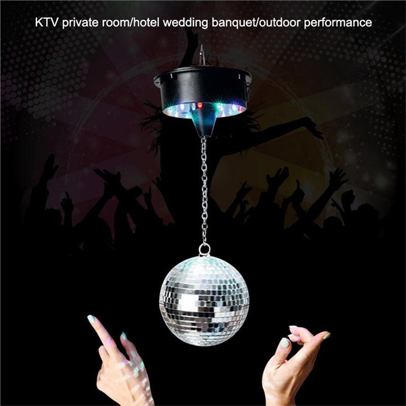 A34R DIY Decoration Disco Ball Rotating Motor 5RPM Battery Powered Mirror Ball Motor Ball Christmas Party Supplies