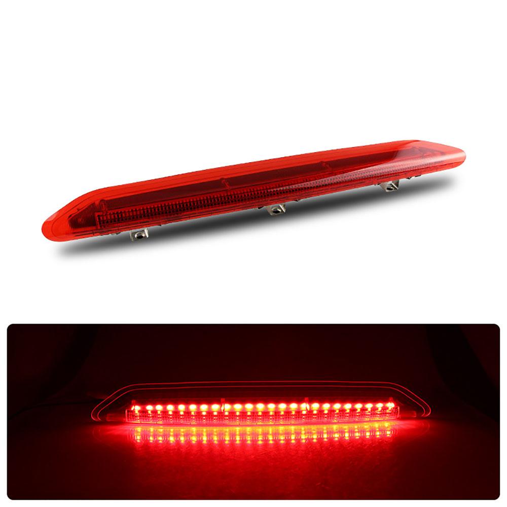 1 Stück Getöntes LED Dritte Bremsleuchte Projektor Hinten Rotes Rücklicht Bremslicht für VW Polo IV MK4 9N 9N3 Schrägheck 2002-2010 OEM:6Q6945097