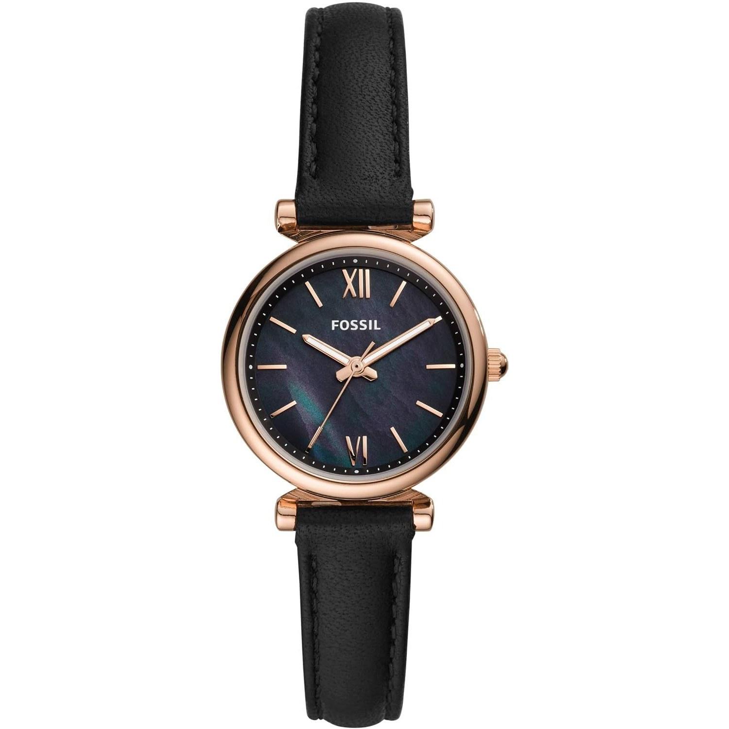 Fossil wristwatch ladies analog leather ES4700