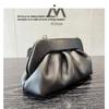 Bolso de cena plegable, bolso de mano metálico brillante, bolso de noche simple y versátil, bolso de mujer, bolso de mujer de verano más vendido