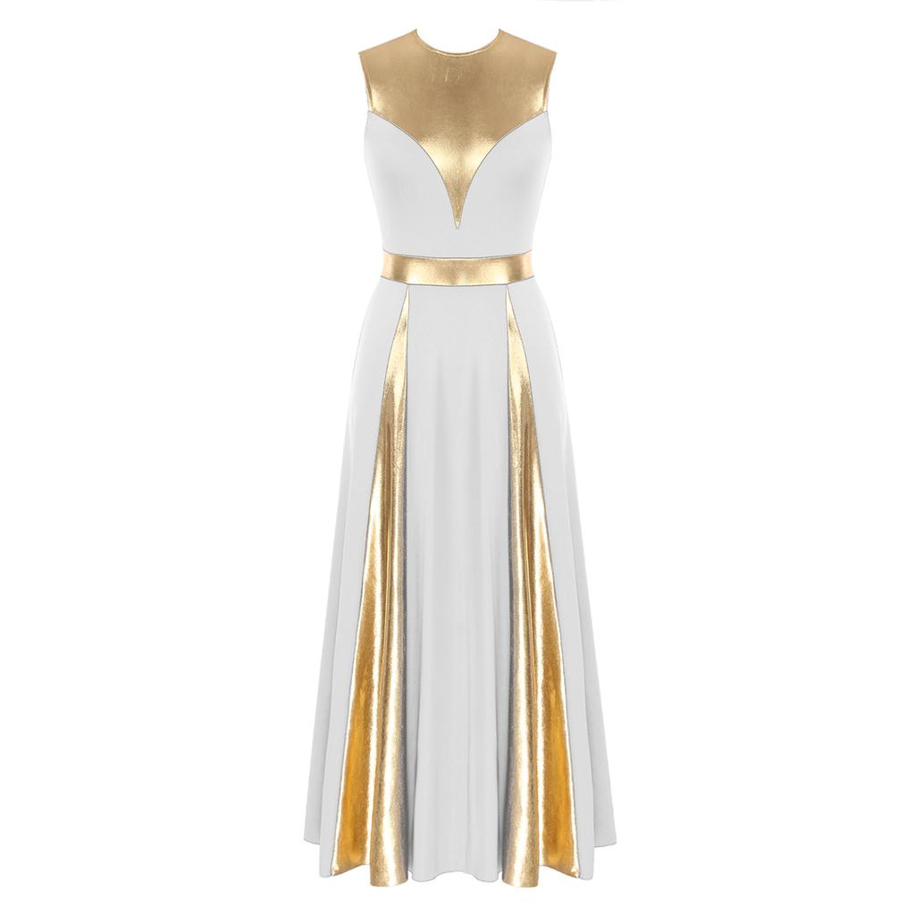 Women Sleeveless Lyrical Dance Dress Color Block Church Worship Dance Dress Ballet Ballroom Dancewear Performance Costume Buy cheaply on Joom Women Sleeveless Lyrical Dance Dress Color Block Church Worship Dance Dress Ballet Ballroom Dancewear Performance Costume Buy cheaply on Joom