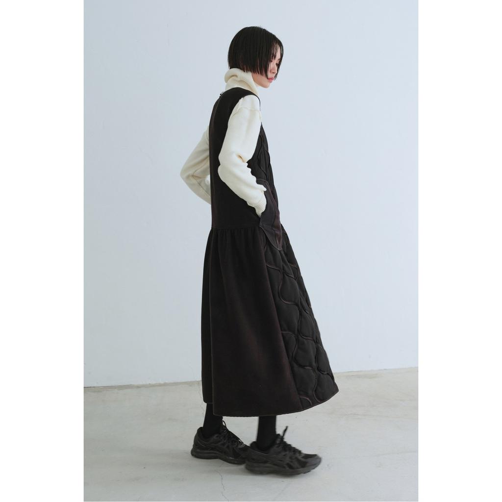 Recorde Quilting Voluminous Dress_Rqdaw23540Bkx