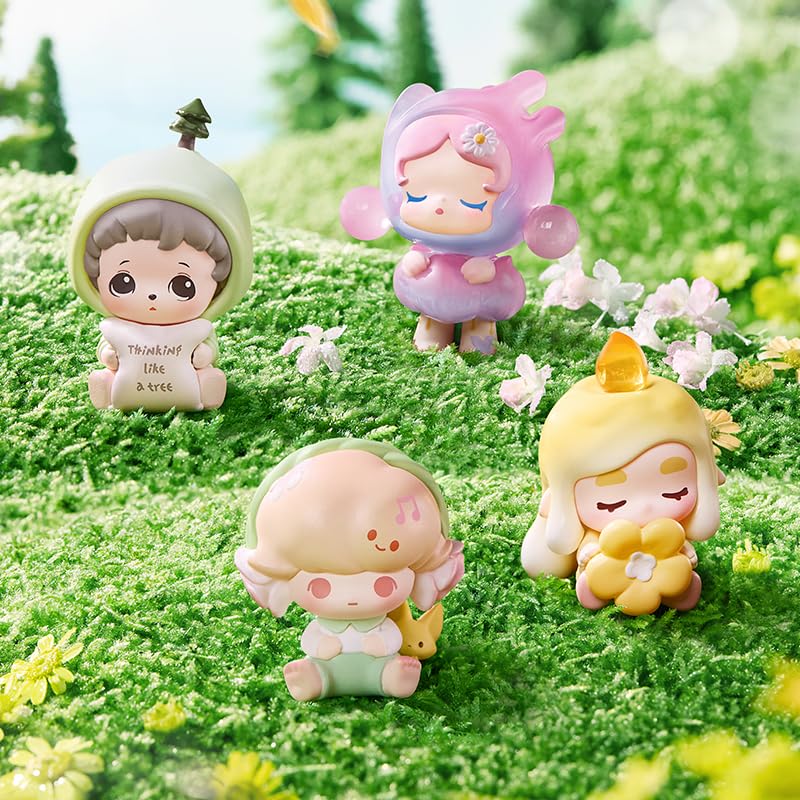 POP MART POP BEAN Going Out With Me Series [1 Piece] Pop Mart Gachapon Blind Box Figure Plastic Model Premium Toy PVC Soft Vinyl Original Character