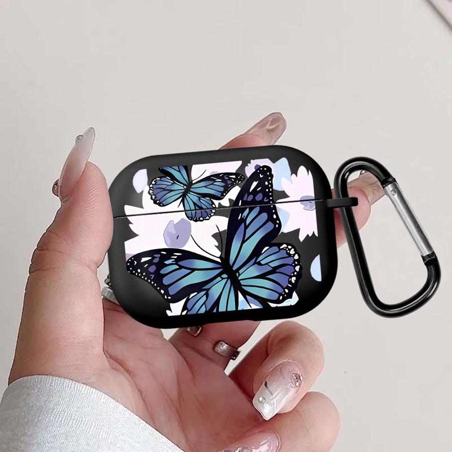 Earphone Cases Cover Case For Airpods Pro2 2 3 Pro3 1 4 Pro INS Retro Butterfly