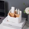 Storage Box Clutter-Free Desktop Organizer Remote Control Stationery Holder Workspace Tidy Box Office Supplies