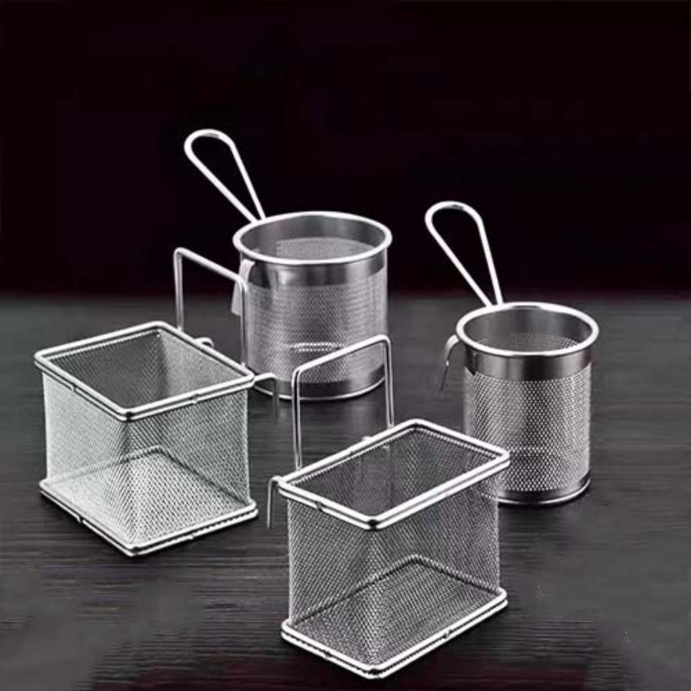 Chip Fryer Hot Pot Shop Noodles Cooking Tools Hot Pot Spoon Filter Net Vermicelli Screen Fry Basket