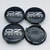 4 stuks 61MM ( 56MM BINNENDIAMETER) Wielnaafdopjes Met O.Z OZ Racing Logo Badge Velgen Naafdop Deksel Velg Naafdop Cover Vervangende Auto Accessoires