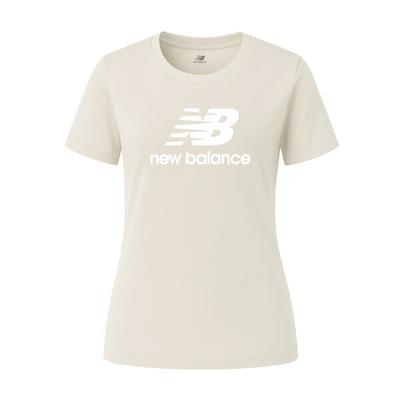 New Balance New Val ShorT Sleeve T shirT Cream Beige wT41502 Lin