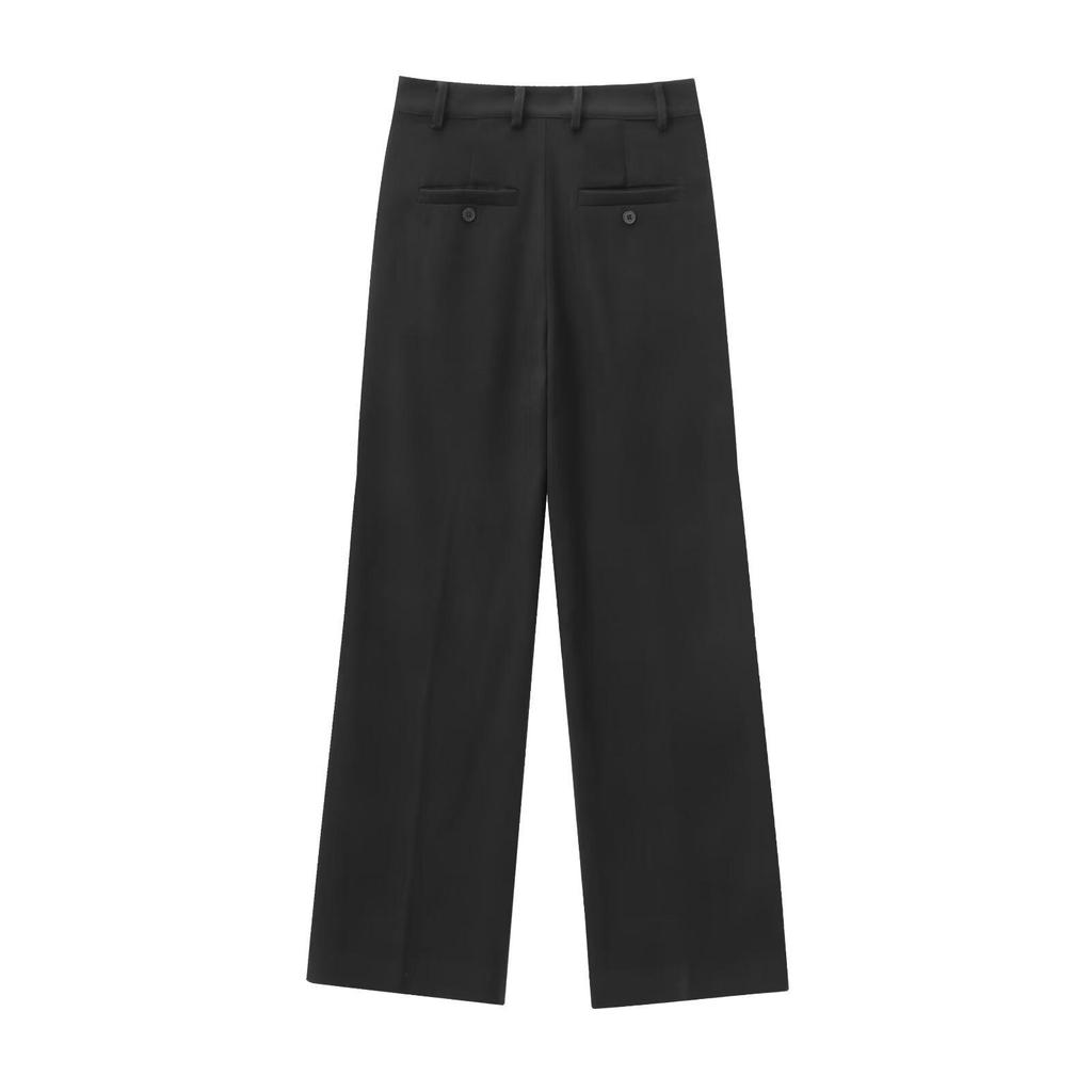 2024 Autumn Women's European & American Lapel Suit Jacket with Casual Long Pants