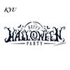 DIY Holiday Home Decorations Halloween Castle Pet Static Cling Window Stickers, Spooky Bat Pumpkin Creative Film for Store Floral Glass Decals,